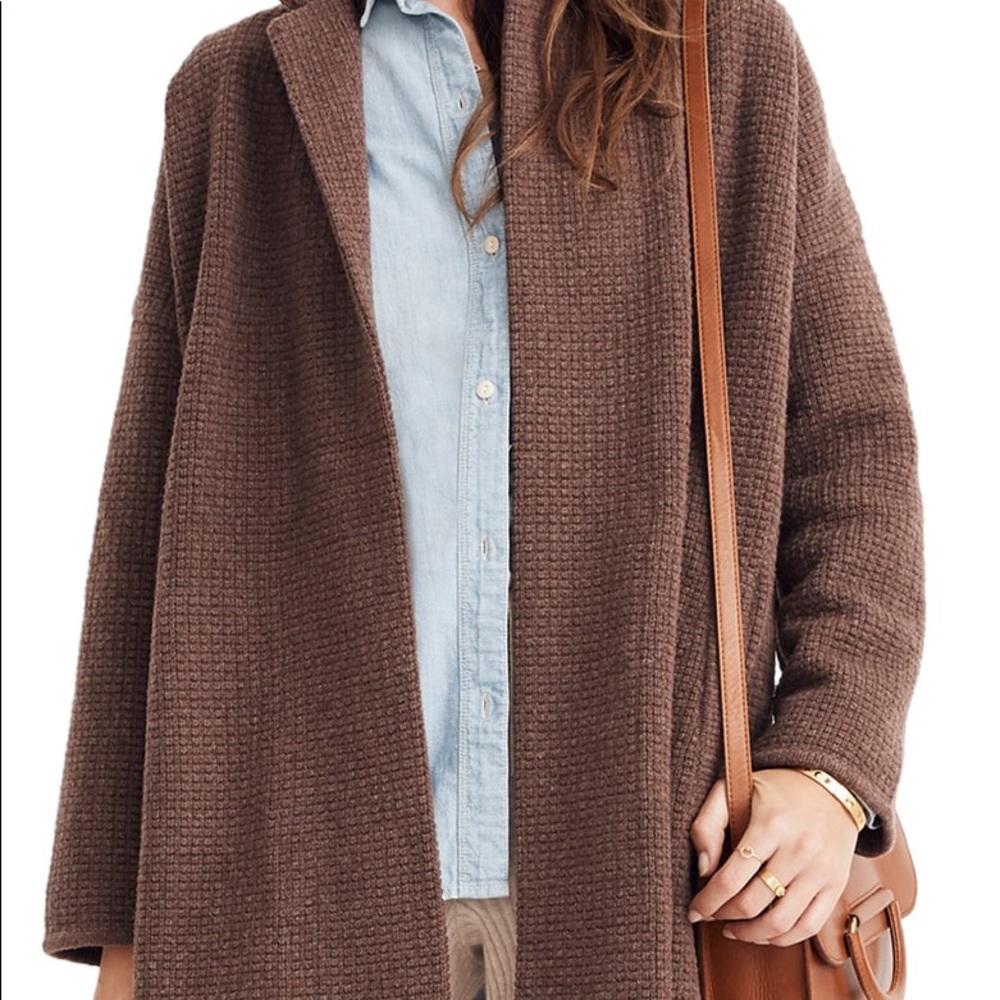 Madewell Chilton Sweater Coat (Size XS)